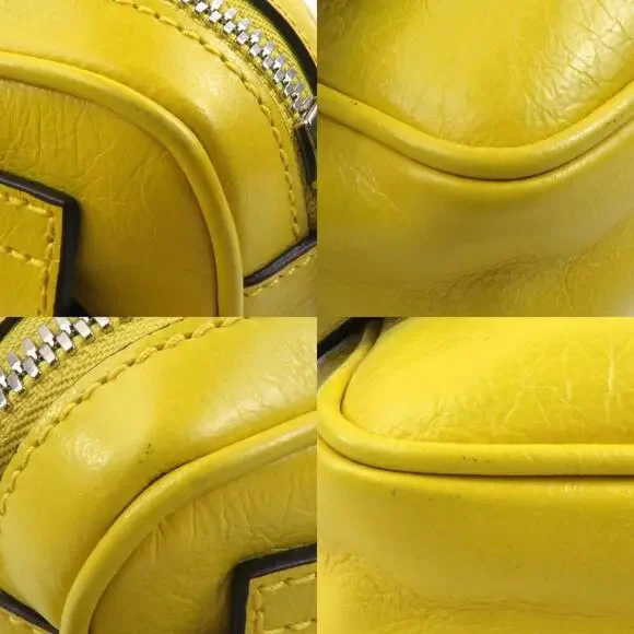 GUCCI Yellow Leather Fanny Pack - Picture 3 of 5